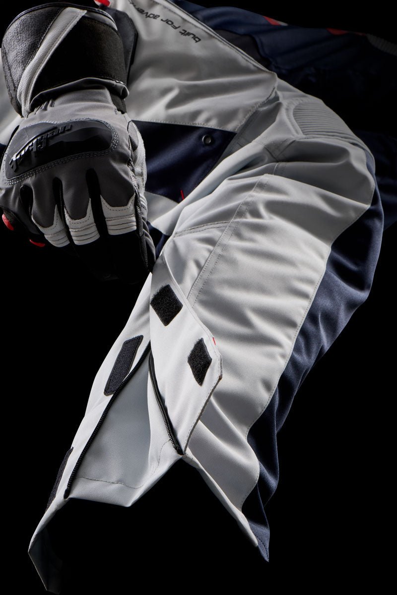 Pantalon Moto Furygan KILLINGTON LADY — Protection CE Niveau AA Bleu - Pearl - Rouge - LE PRATIQUE DU MOTARD