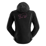 Blouson Moto Furygan SKYE LADY — Protection CE Niveau A Noir - Rose - LE PRATIQUE DU MOTARD