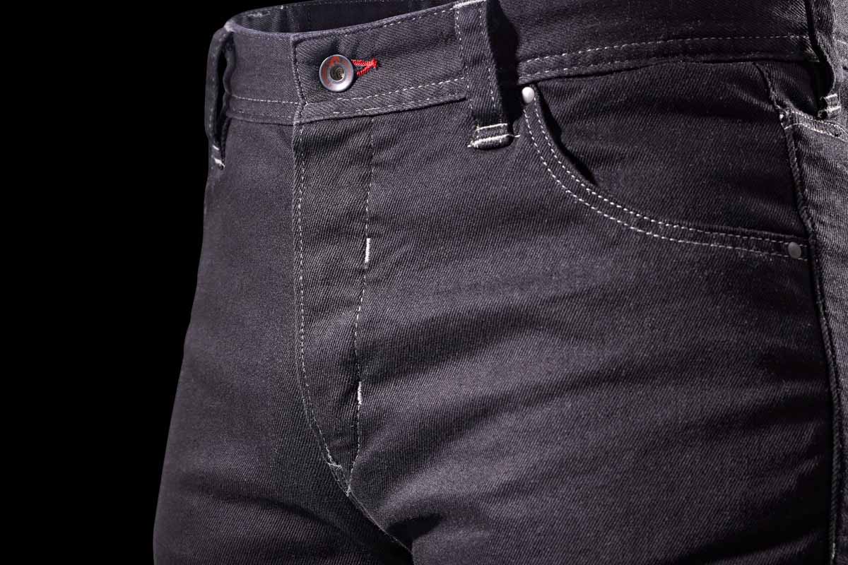 Pantalon Moto Furygan D03 TAPERED — Protection CE Niveau A Noir - LE PRATIQUE DU MOTARD