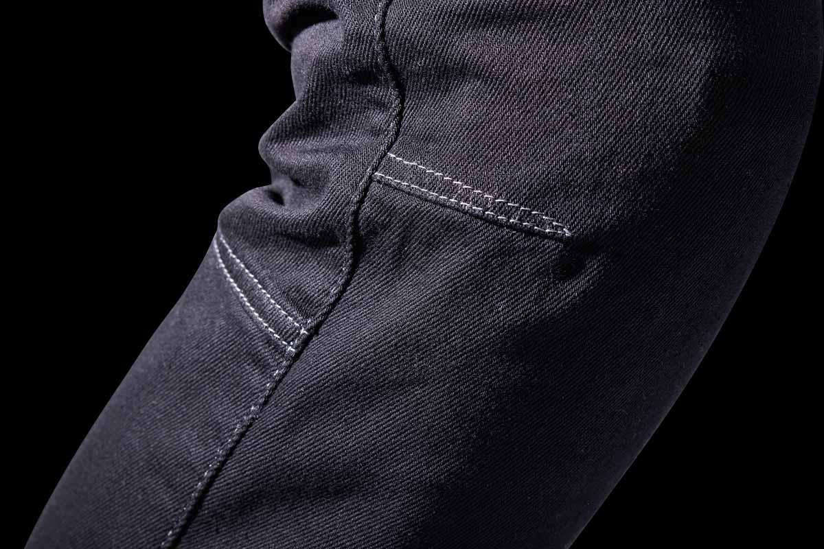 Pantalon Moto Furygan D03 TAPERED — Protection CE Niveau A Noir - LE PRATIQUE DU MOTARD