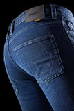 Pantalon Moto Furygan K12 X KEVLAR® STRAIGHT — Protection CE Niveau AAA Medium blue - LE PRATIQUE DU MOTARD