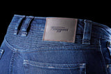 Pantalon Moto Furygan PURDEY EVO SLIM — Protection CE Niveau A Medium blue - LE PRATIQUE DU MOTARD
