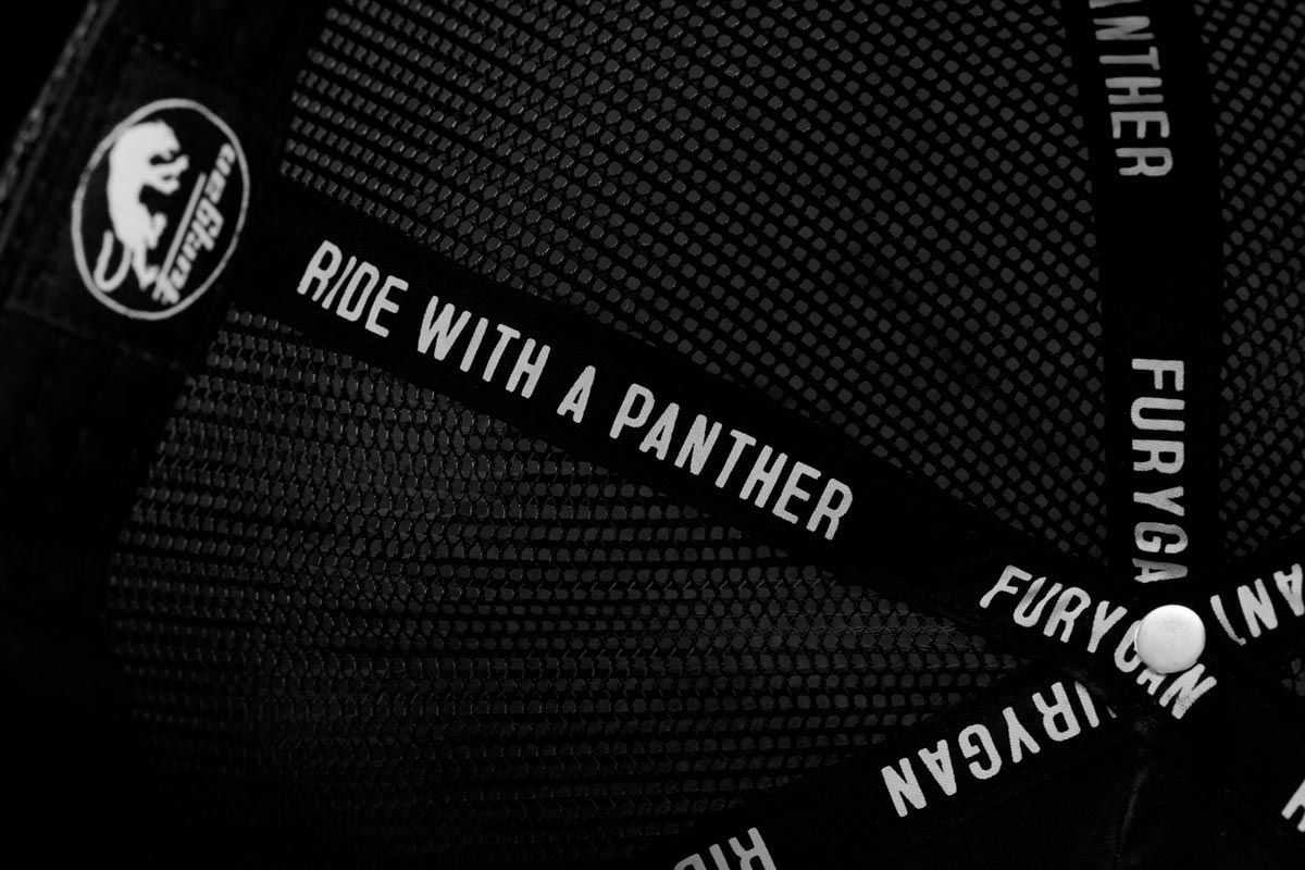 TRUCKER LOGO - Noir-Jaune Fury