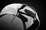 Casquette Furygan TRUCKER RAGE Blanc-Noir — Clean & Radical
