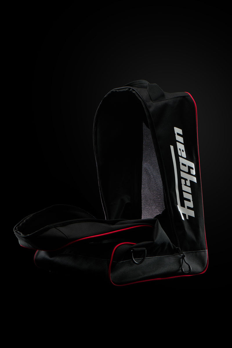 Sac à Bottes Moto Ventilé — Noir-Blanc-Rouge, vue detail 5