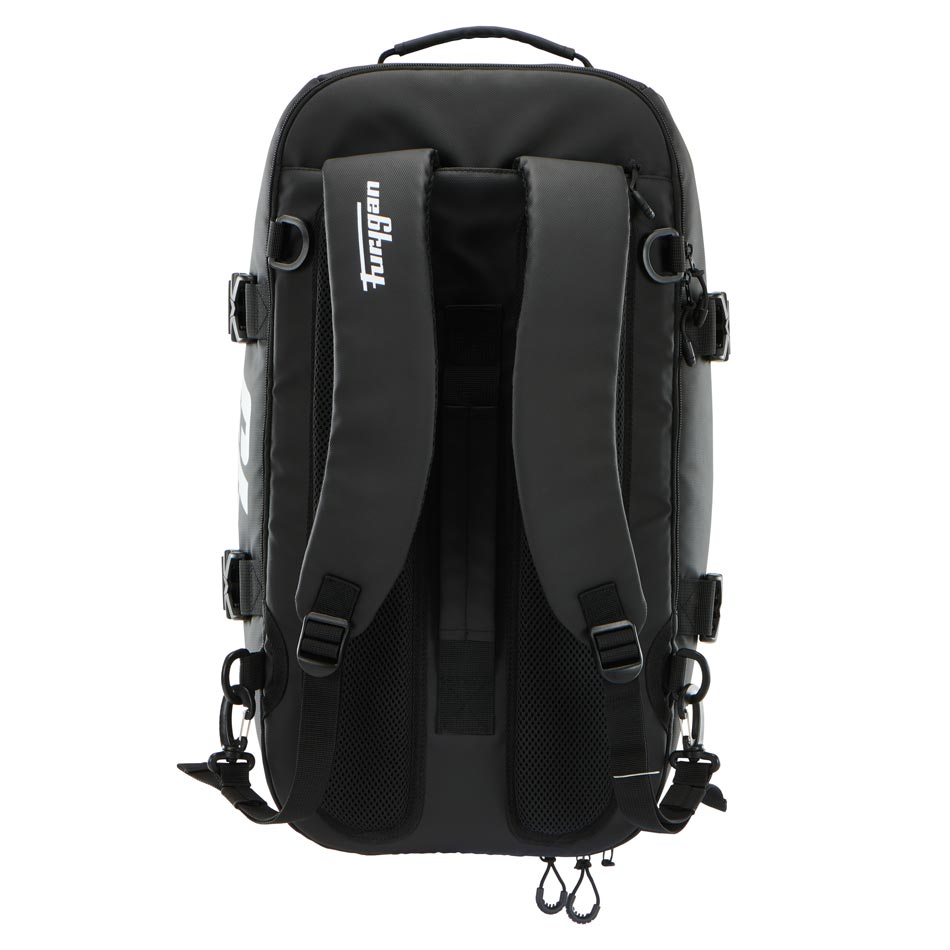 Sac à Dos Moto 32 L Housse de Pluie — Noir-Blanc-Rouge, vue vue 2