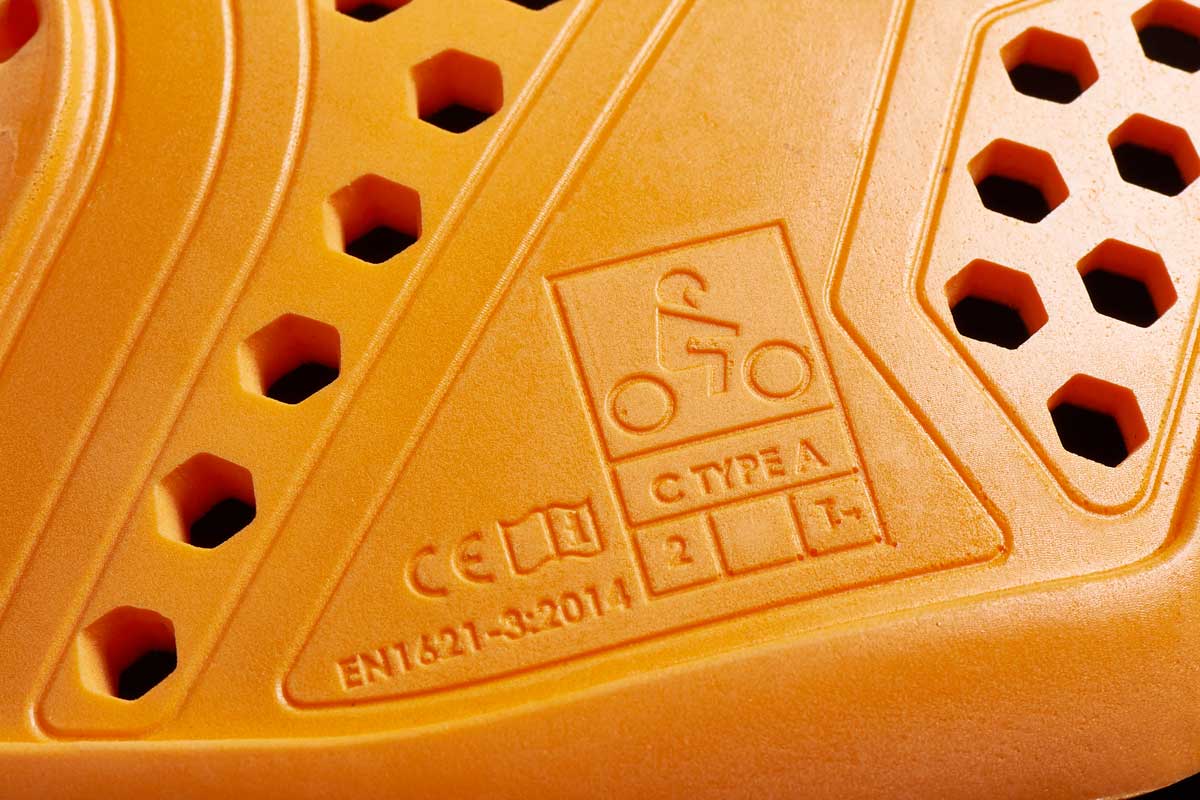 CHEST RACING D3O® - Orange