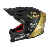 Casque cross S818 Blur full gaz — vue de profil