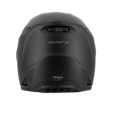 Casque cross Whip noir mat — vue arrière