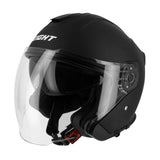 Casque jet NOir Mat - S771
