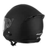 Casque moto Jet bluetooth Intégré | KYLE 770 - Noir / Blanc