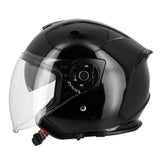 Casque jet Noir mat / Brillant - S771