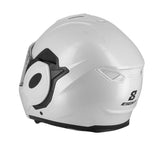 Casque Modulable Flip-Up 180° — Blanc Nacré | ECE 22.06 Jet & Intégral