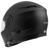 Casque moto avec intercom étanche
