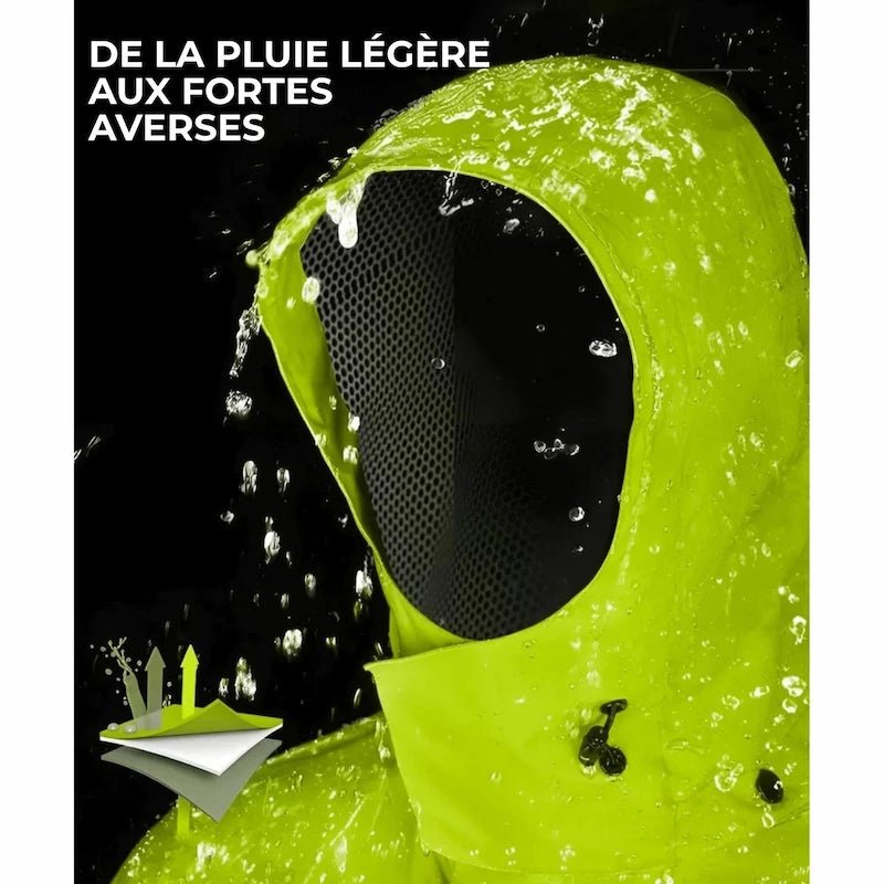 Vêtement Pluie Moto 2 Pièces | Vulante™ - LE PRATIQUE DU MOTARD
