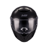 Casque intégral MT Thunder 4 SV Pure Noir Gloss — vue de côté — Le Pratique du Motard