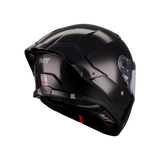 Casque intégral MT Thunder 4 SV Pure Noir Gloss — vue arrière — Le Pratique du Motard