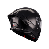 Casque intégral MT Thunder 4 SV Pure Noir Gloss — vue arrière — Le Pratique du Motard