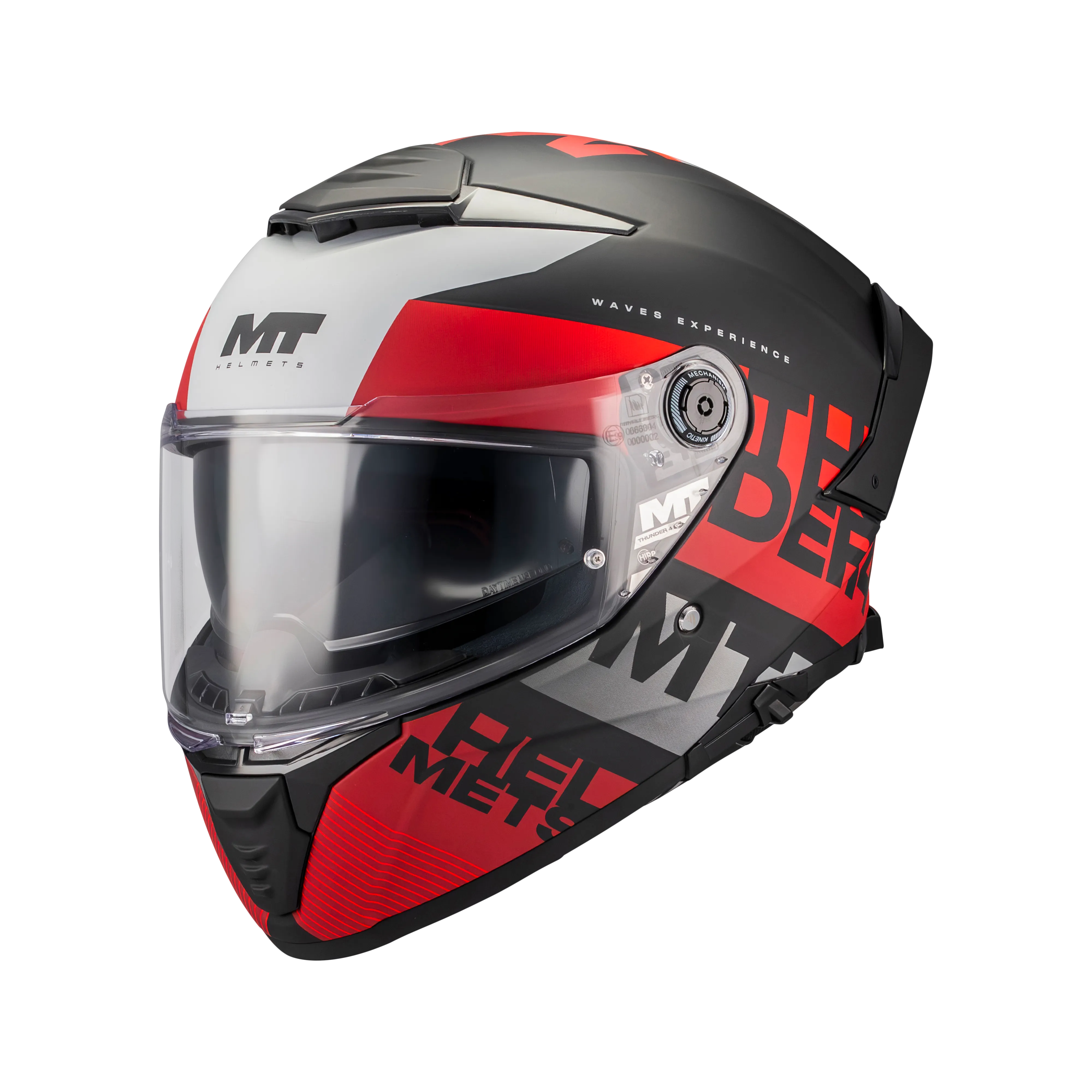 MT Thunder 4 SV Waves B5 Matt - vue 2