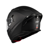 Matte Black Full Face Motorcycle Helmet