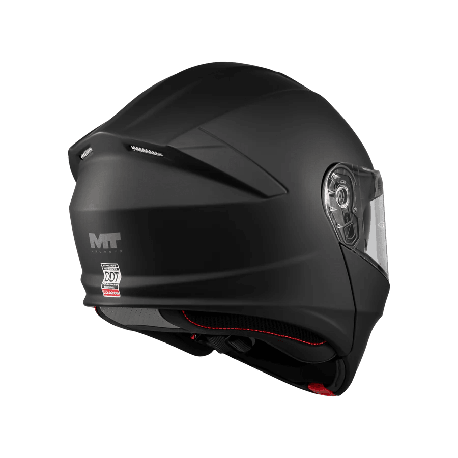 Casque Modulable MT Helmet Genesis SV Pure A1 Noir Mat - Homologué ECE 22.06 - LE PRATIQUE DU MOTARD