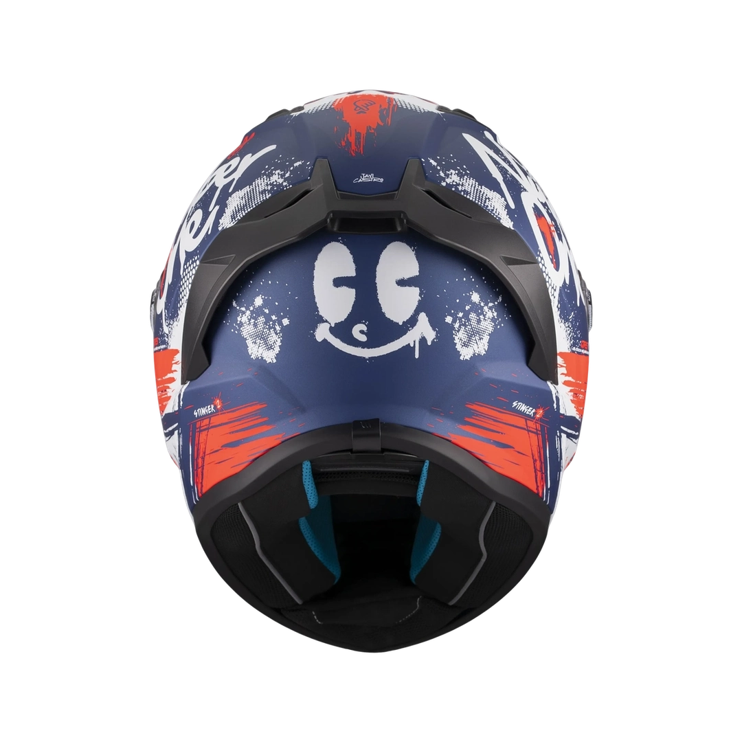 Casque cross enfant MT Stinger 2 Kids Rocket — pic amovible — Le Pratique du Motard
