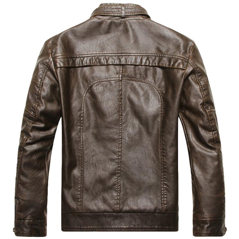 Veste Cuir Homme style Cafe racer - LE PRATIQUE DU MOTARD