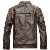 Veste Cuir Homme style Cafe racer - LE PRATIQUE DU MOTARD