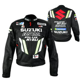 Blouson Moto Été | Suzuki Racing Team Noir