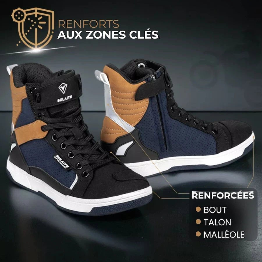 Chaussure montante moto | City Rider™ - LE PRATIQUE DU MOTARD