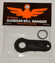 Support Pour Clochette Moto - Acier Inoxydable - 1 Support + 1 Porte-clés - Convient à Toutes Les Cloches - 3