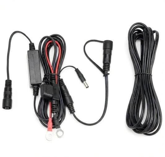 Motorrad-Batterie-Heizhandschuh – 12-V-Stromversorgungsset