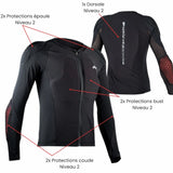 Gilet protection moto sous veste - BreezeShield™