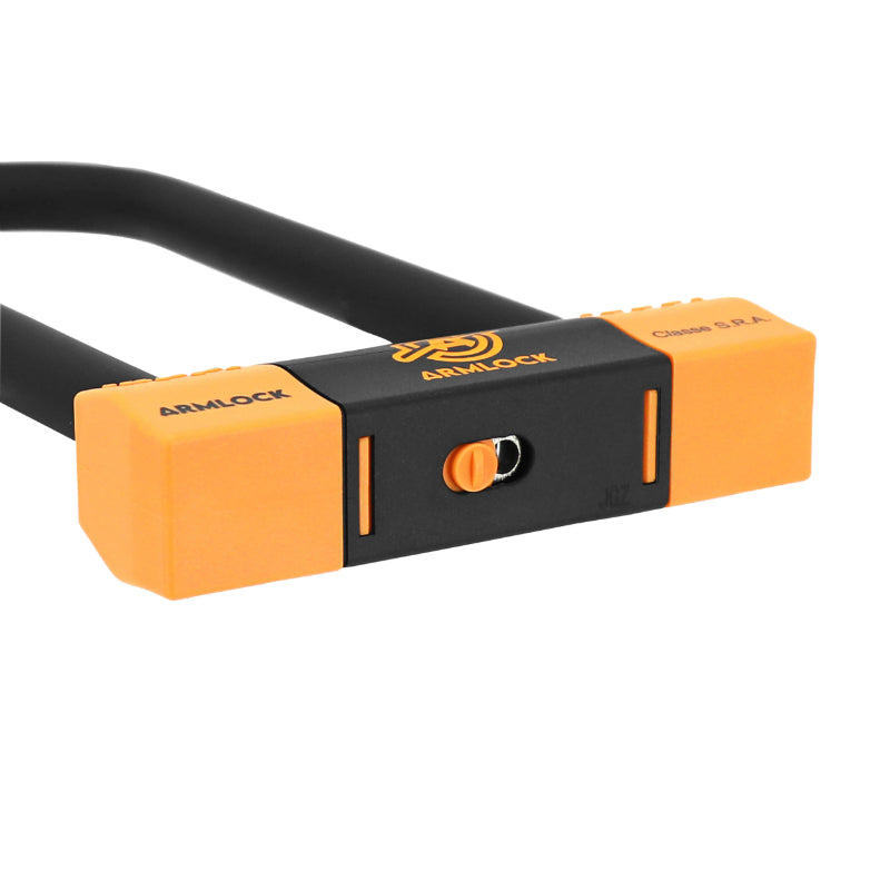 Antivol U Armlock Ck3 Noir/Orange 85 X 250 Mm (Diam 18 Mm) (Classe Sra)