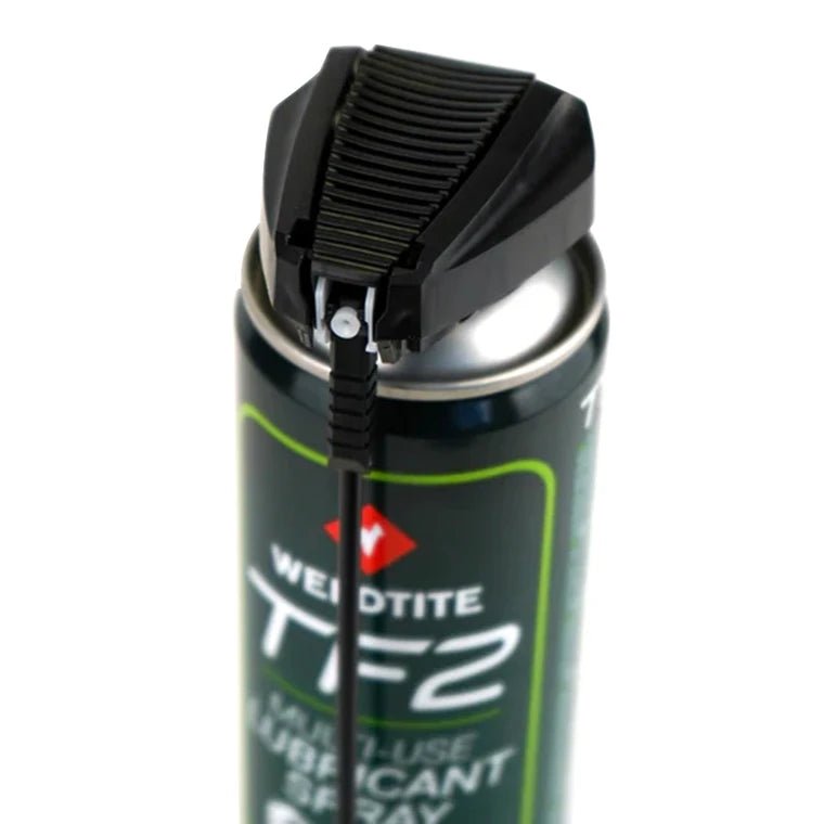 Lubrifiant Vélo Weldtite TF2 Ultimate Teflon 400ml - Smart Spray - LE PRATIQUE DU MOTARD