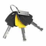 Antivol Bloque Disque Auvray B-Lock-06 Mini Avec Alarme Sonore Diam 5,5Mm Jaune Ideal Vespa/Piaggio Mp3/Vae (3 Cles) (Special
