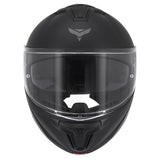 Casque modulable ADX AM600 Noir Mat — vue de face
