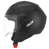 Casque jet ADX AJ050 Noir Mat — profil