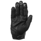 Gants moto cuir Daytona Noir — côté paume