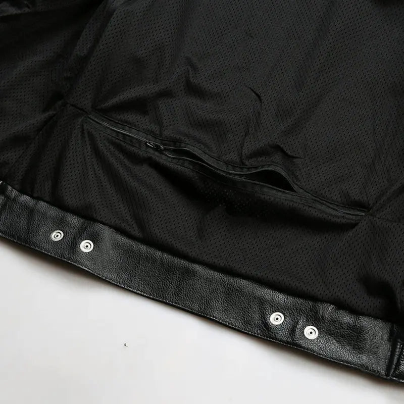 Gilet cuir biker Harley Davidson - SOA - LE PRATIQUE DU MOTARD