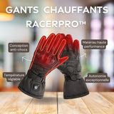 Gants Chauffants Moto carbone | RacerPro™ - LE PRATIQUE DU MOTARD
