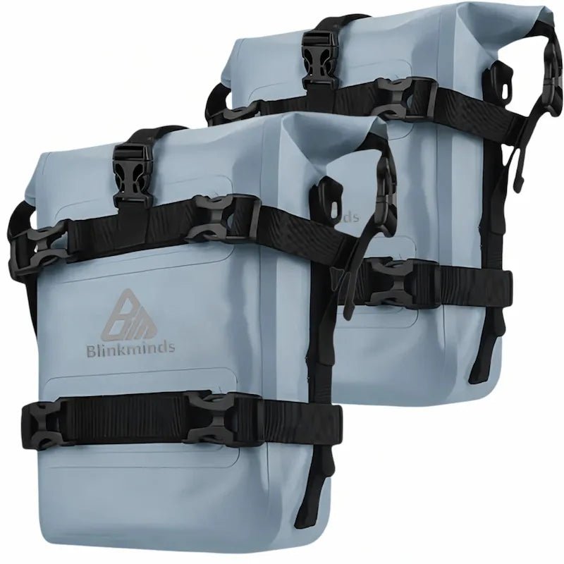 Sacoche moto crash bar 100% etanche 8L | BLINKMINDS™ - LE PRATIQUE DU MOTARD