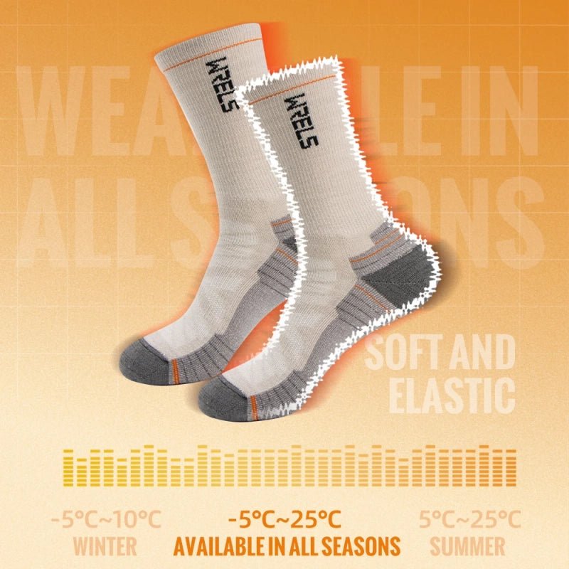 Chaussettes en Laine de Mérinos – TREKRIDER™ - LE PRATIQUE DU MOTARD