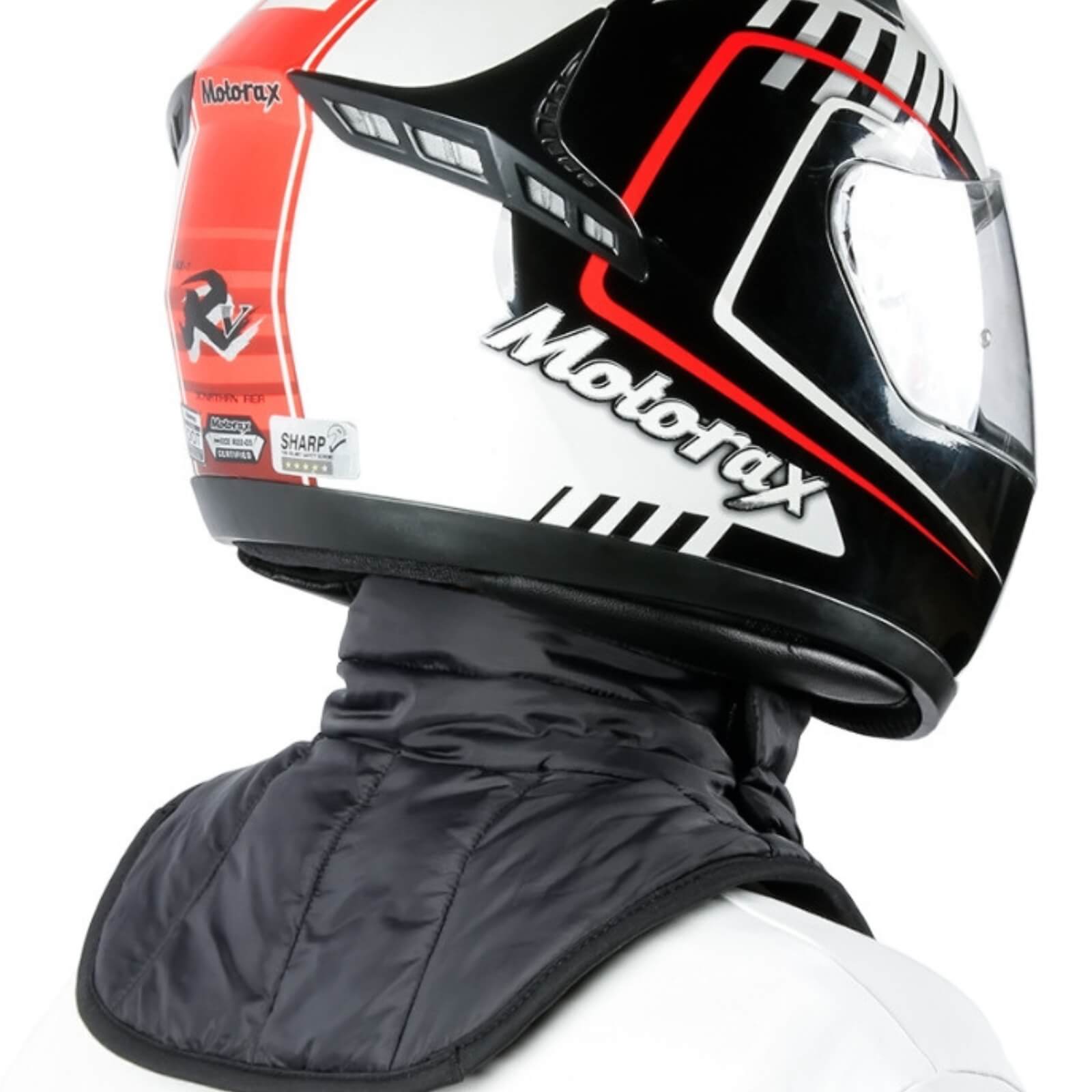 Tour de cou plastron moto | Bloque le vent. Garde la chaleur. - LE PRATIQUE DU MOTARD