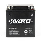 Batterie Moto Kyoto YIX30L-BS — AGM 12V Sans Entretien