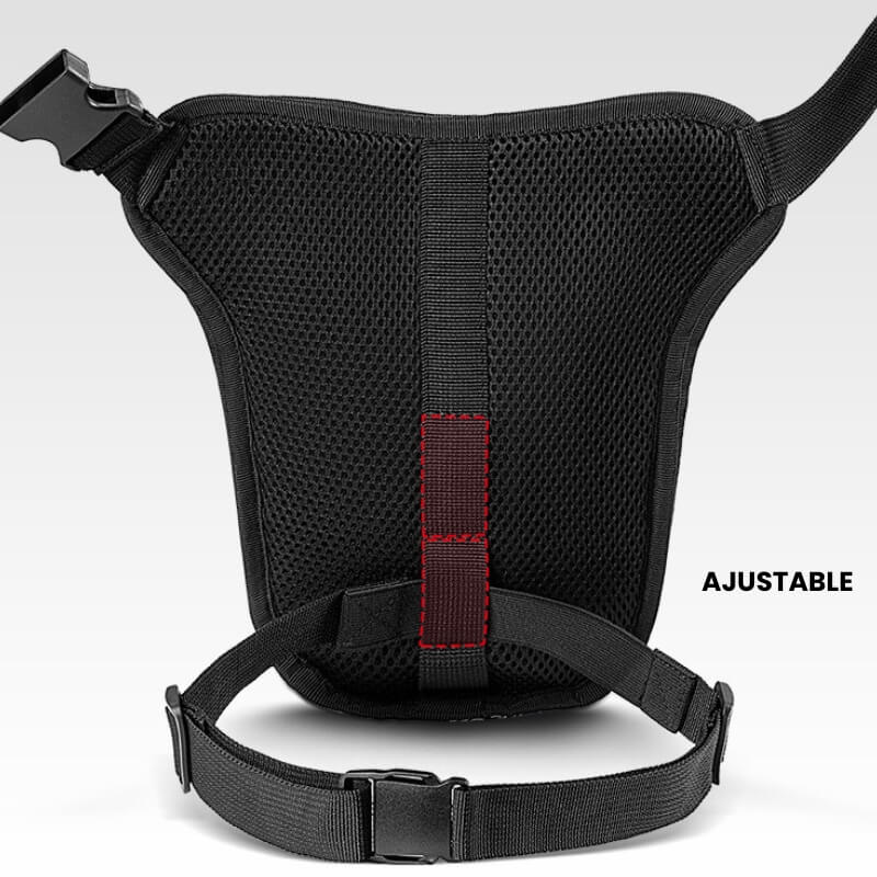 Sacoche Cuisse Moto Étanche MB6 - Imperméable 1,7L Noir - LE PRATIQUE DU MOTARD