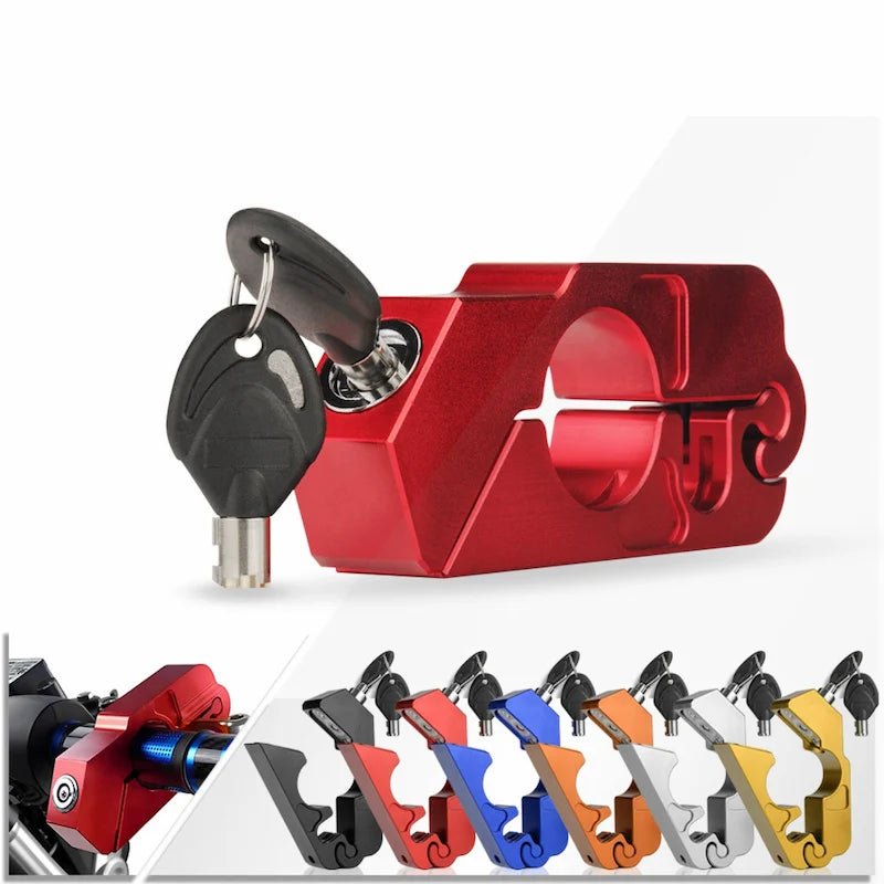 Antivol moto par Verrouillage du système de frein - LE PRATIQUE DU MOTARD