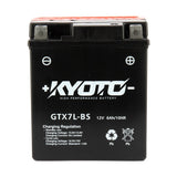 Batterie Moto Kyoto YTX7L-BS — AGM 12V Sans Entretien