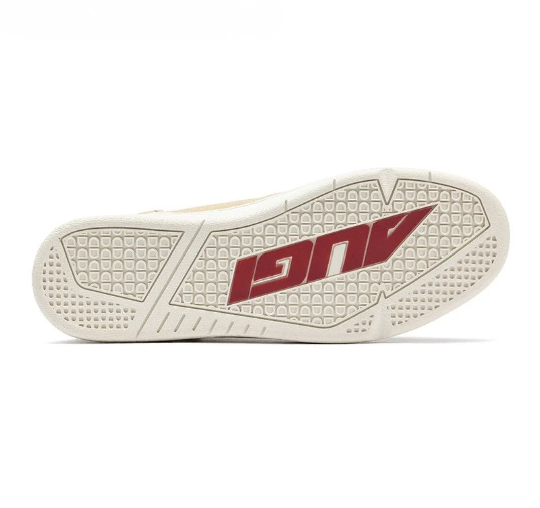 Basket Moto Vintage en Toile avec Semelle Blindée | AUGI HERITAGE™ - LE PRATIQUE DU MOTARD