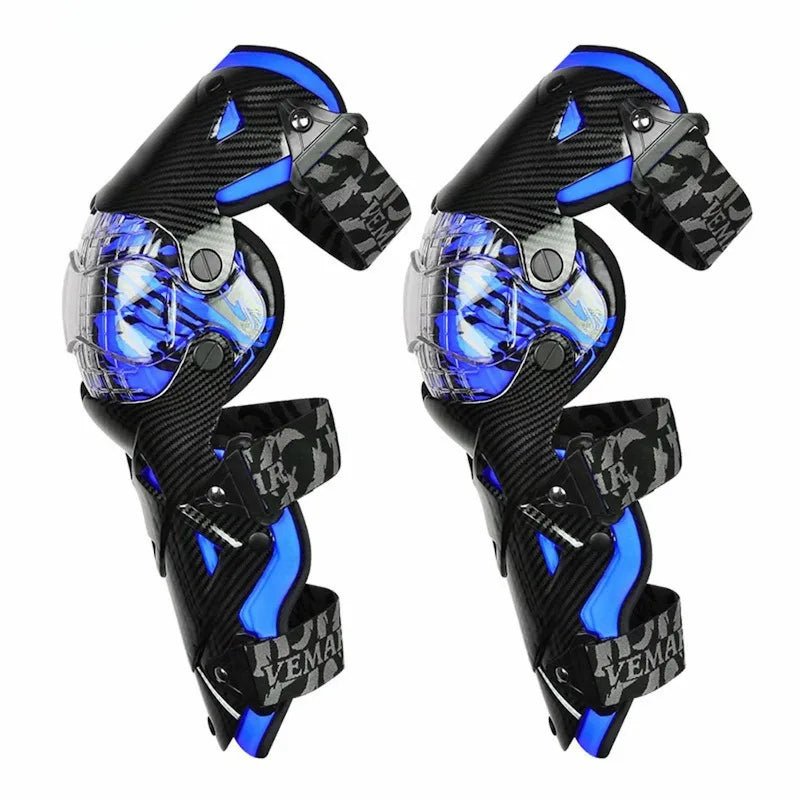 Genouillere moto articulé avec protege tibia - LE PRATIQUE DU MOTARD